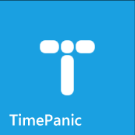 Le nouveau logo de TimePanic, utilis sur une tuile de Windows Phone.